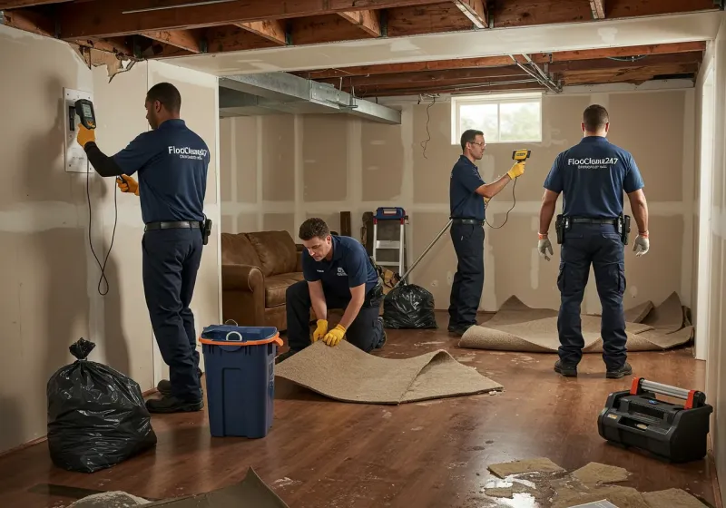 Flood DamageMaterial Assessment and Debris Removal process in Preston, TX