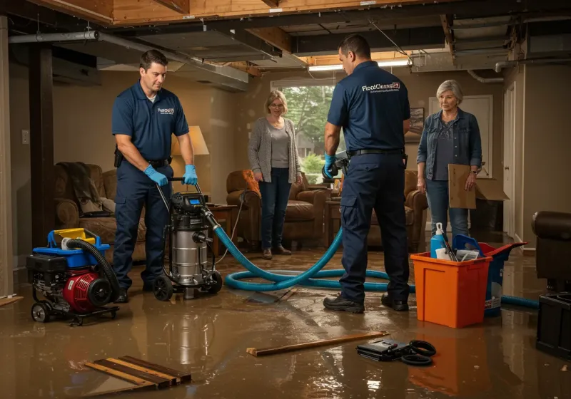 Basement Water Extraction and Removal Techniques process in Preston, TX