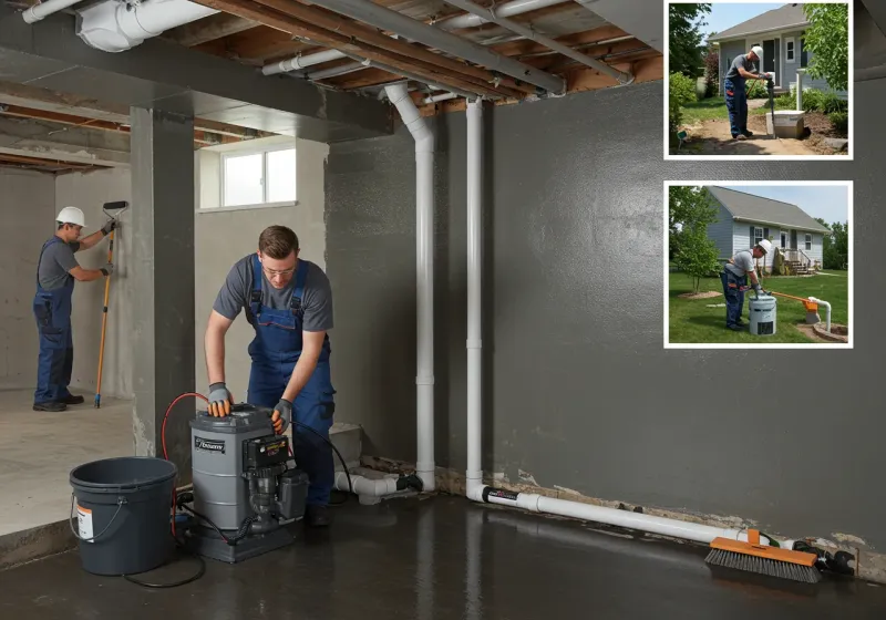 Basement Waterproofing and Flood Prevention process in Preston, TX